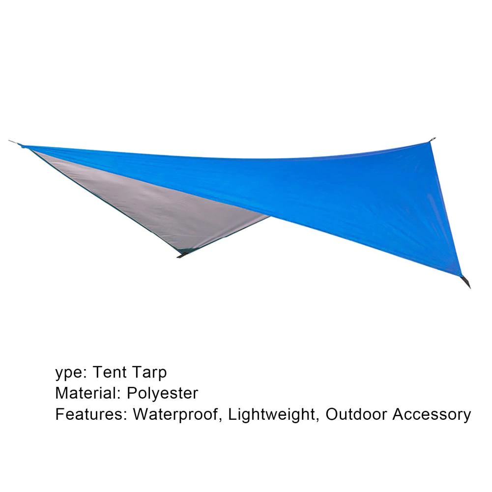 Cheap Goat Tents Tent Outdoor Ultralight Tarp Camping Survival Sun Shelter Polyester Rain Fly Hammock Tarp Cover Outdoor Camping Accessories   